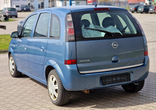 Opel Meriva cena 7900 przebieg: 157000, rok produkcji 2007 z Żary małe 106